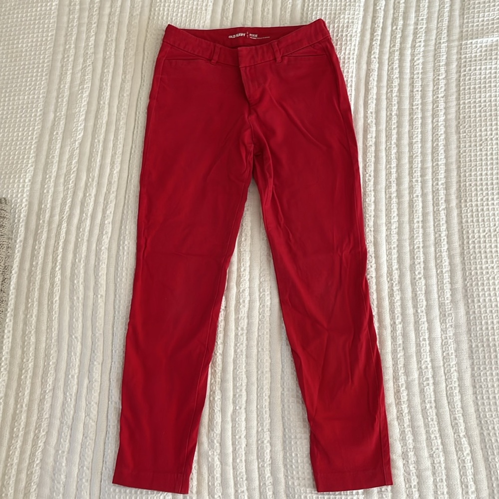 Old Navy Pixie Mid-Rise Pants